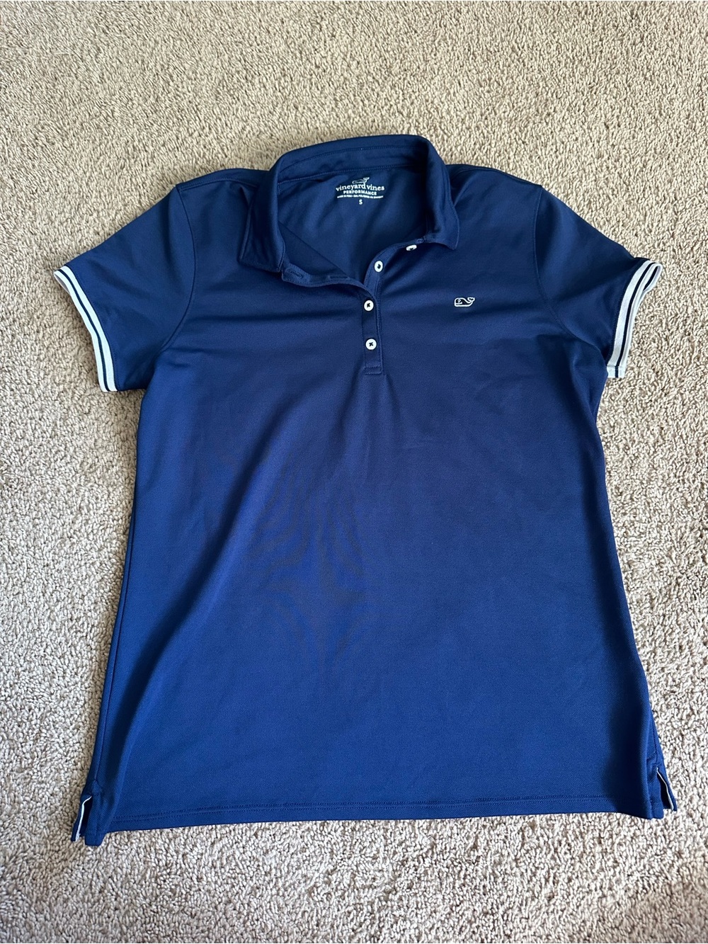 Vineyard Vines Navy Polo Shirt.